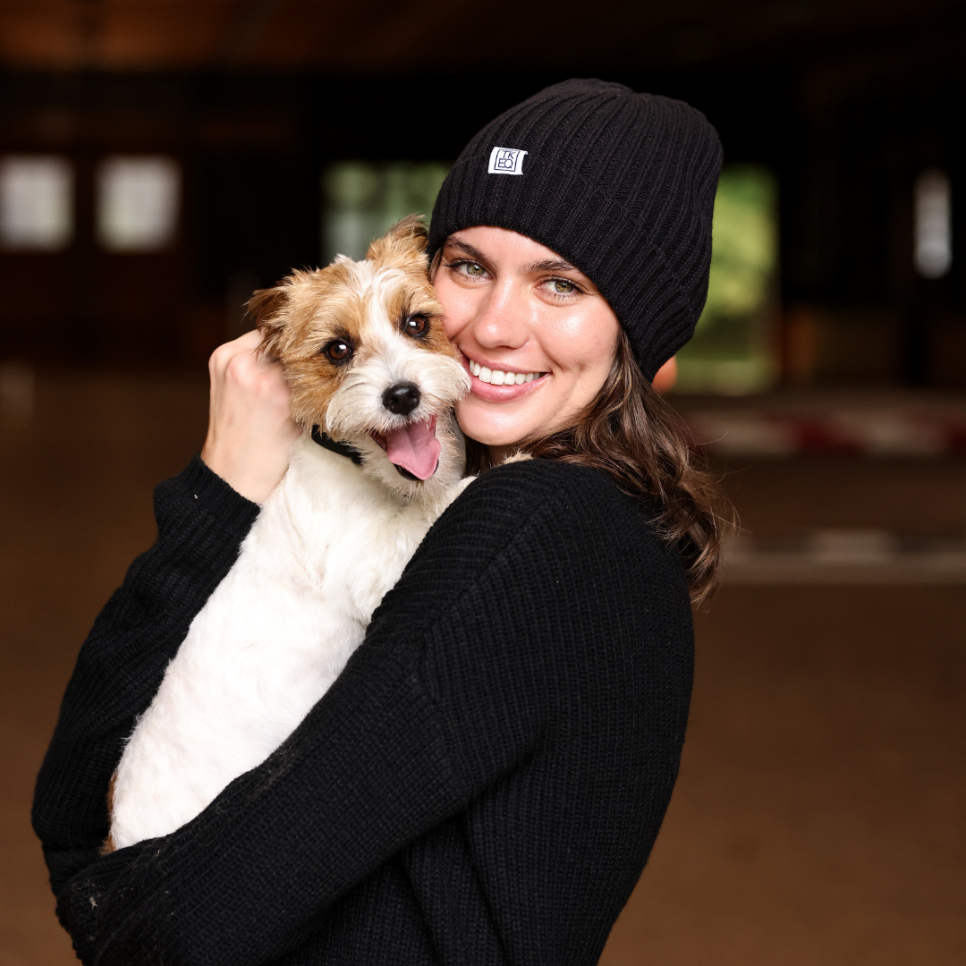 Knit Beanie | Classic Black display picture 2