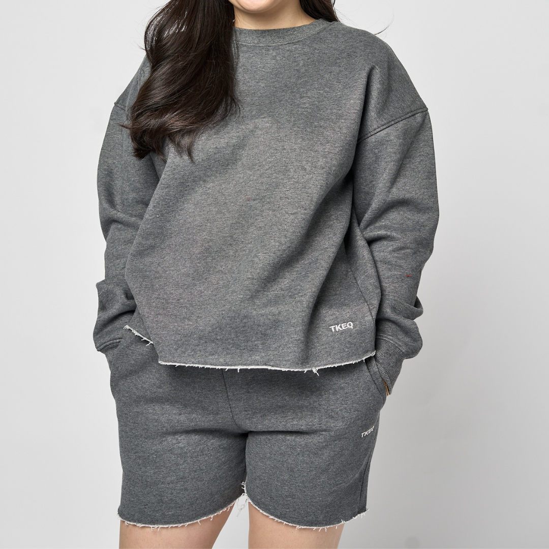 TKEQ Sweat Shorty | Nickel