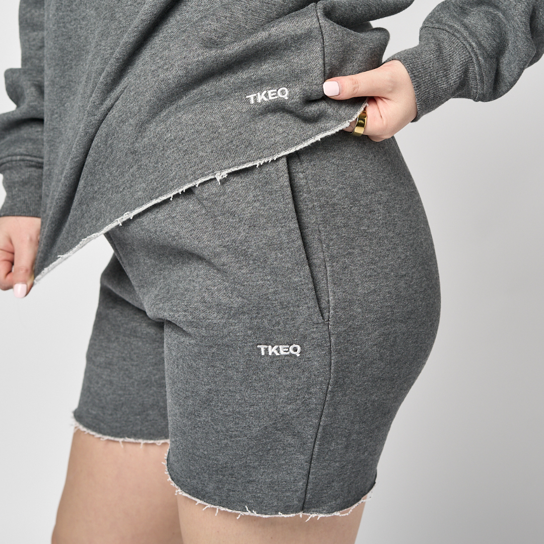 TKEQ Sweat Shorty | Nickel