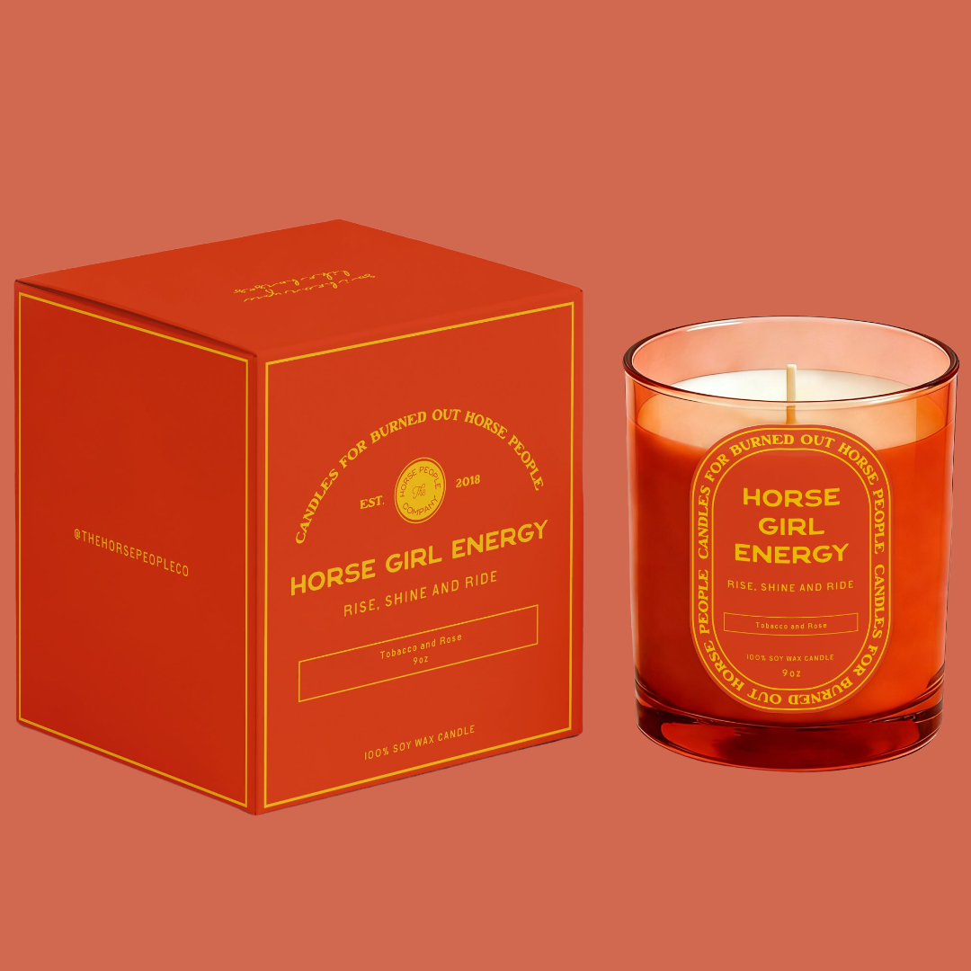 HORSE GIRL ENERGY Candle | Rose