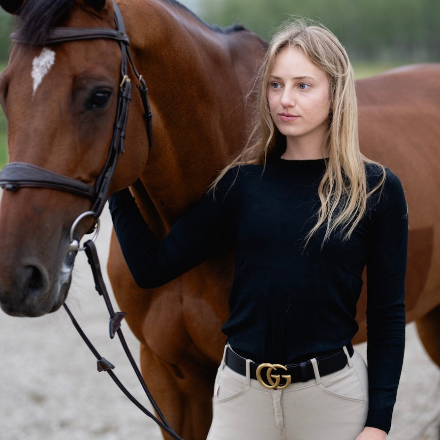 TKEQ ESSENTIAL™: Crewneck Sweater | Classic Black