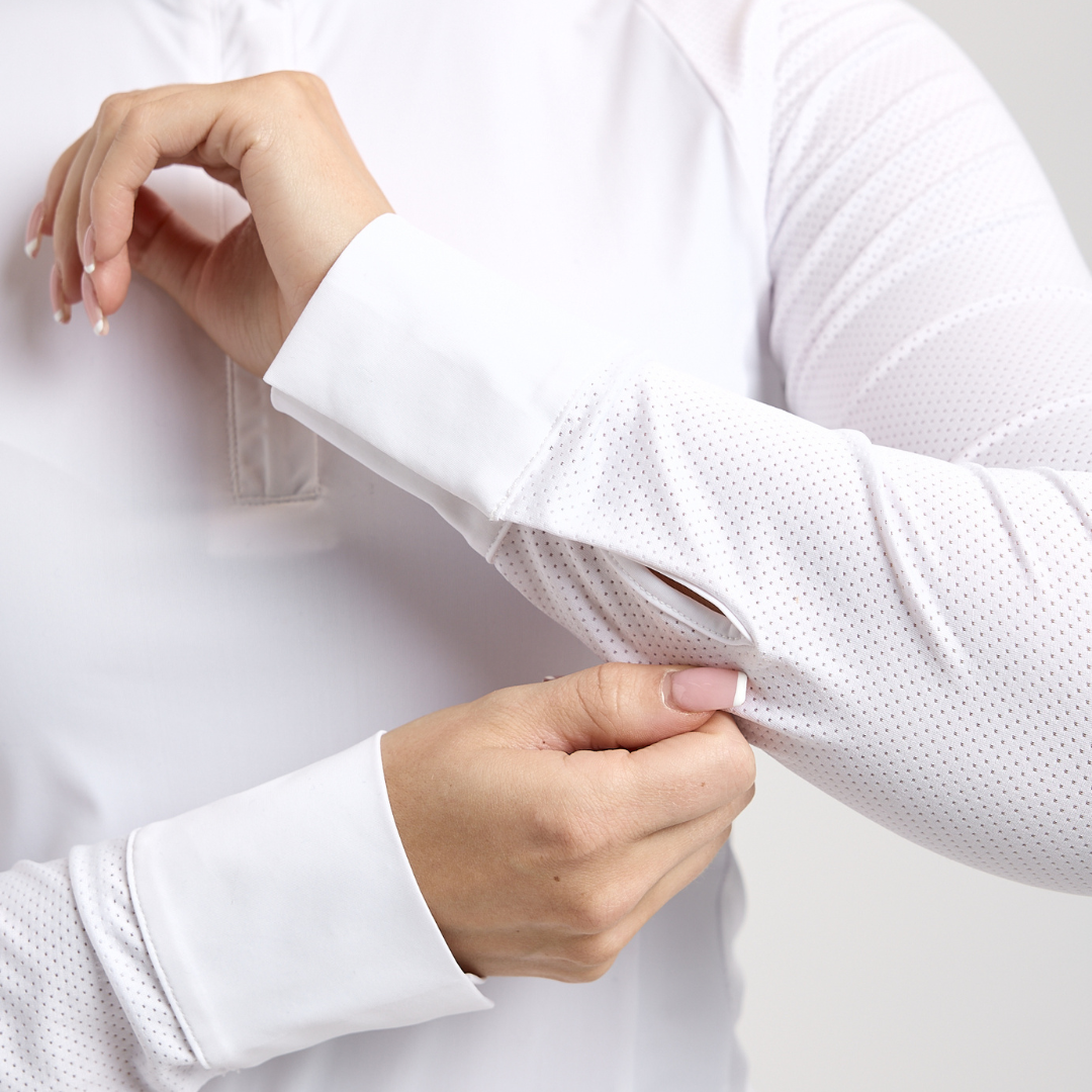 The 'SLOAN' Competition Top | Classic White