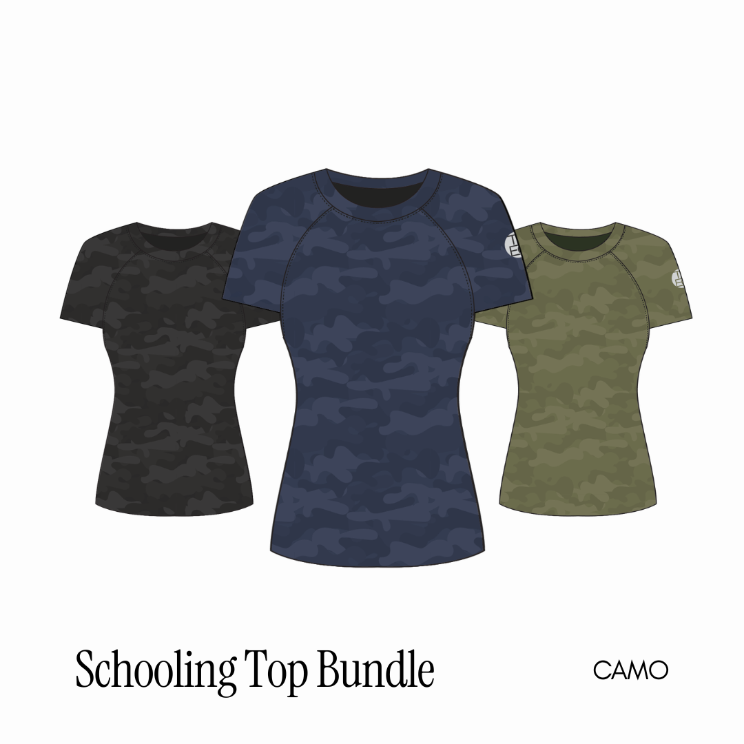 Schooling Top Bundle | Camo