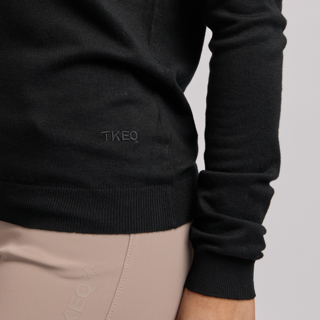 TKEQ ESSENTIAL™: Crewneck Sweater | Classic Black