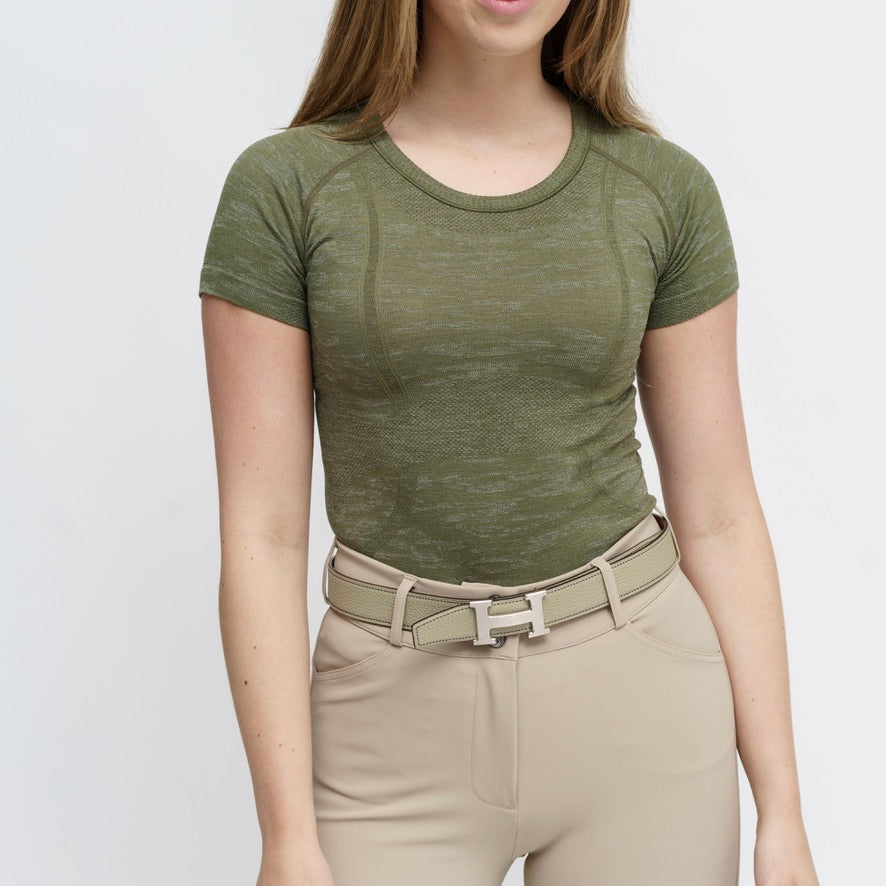 TKEQ- Kennedy Seamless Long Sleeve Shirt 2.0 (Ombré) - Equestrian Team TKEQ- Kennedy Seamless Long Sleeve Shirt 2.0 (Ombré) - Equestrian Team