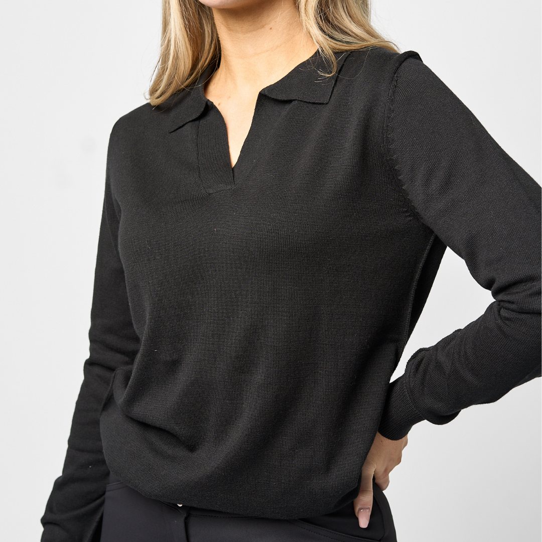POLO Sweater | Classic Black
