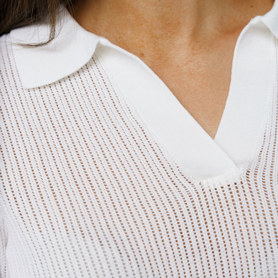 The POLO Sweater | Classic White