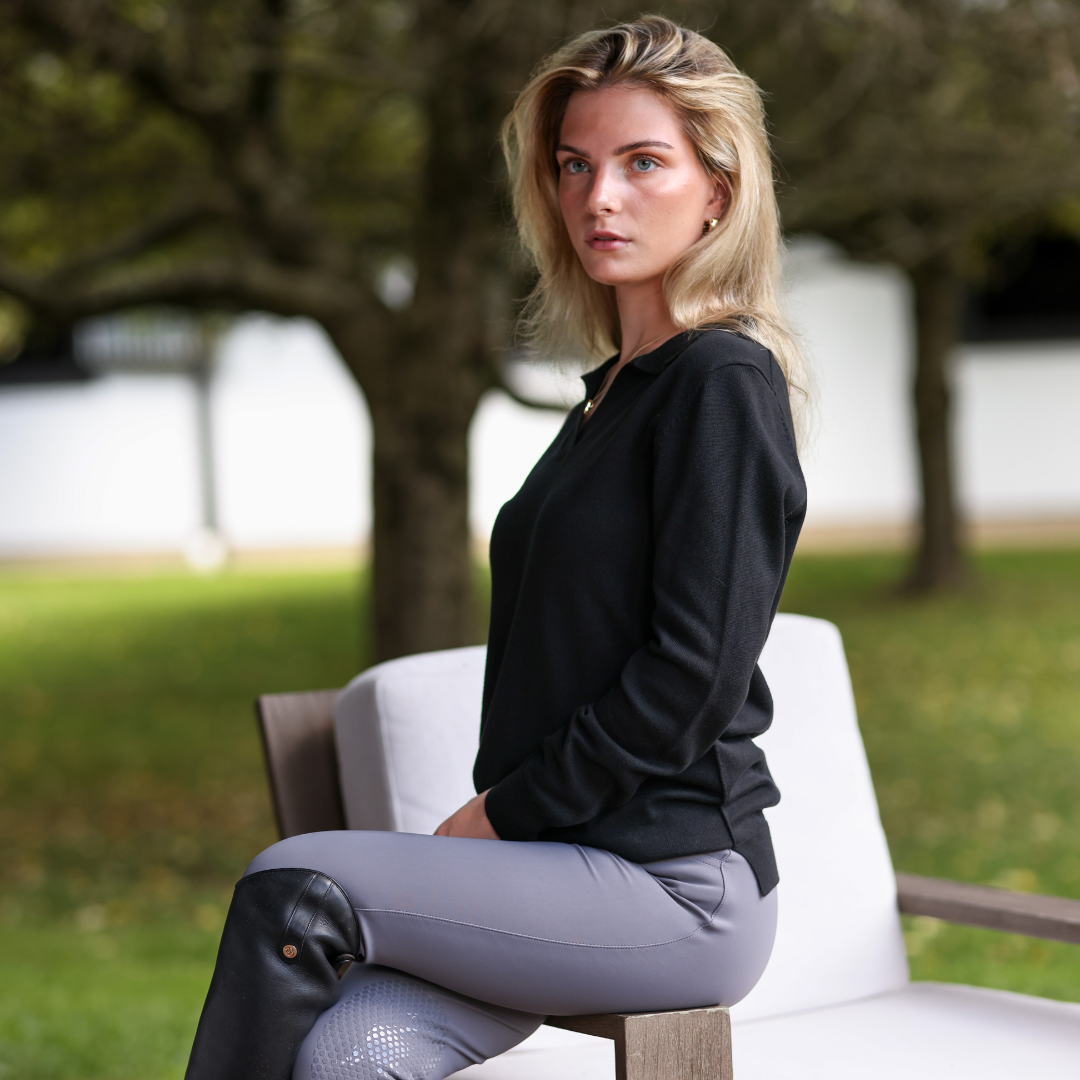 POLO Sweater | Classic Black