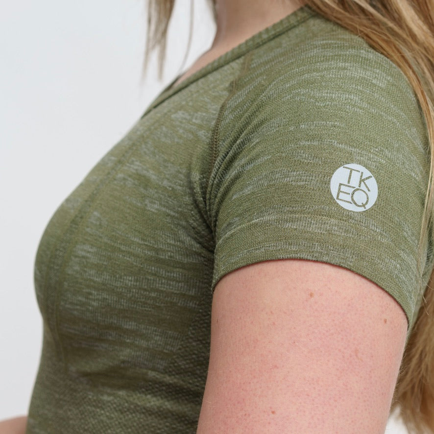 The 'KENNEDY' Seamless Short Sleeve | WallStreet Camo