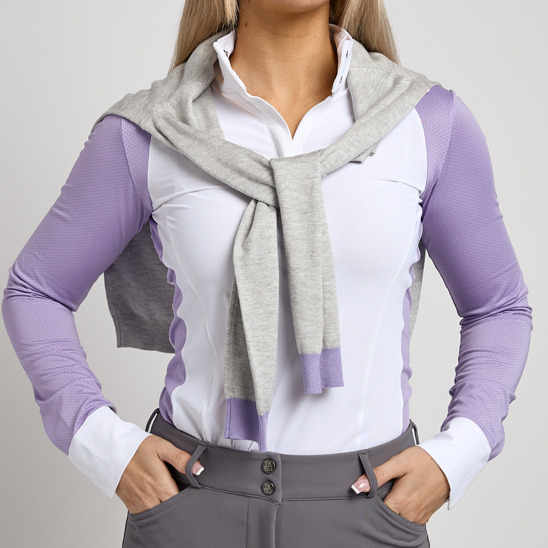 TKEQ ESSENTIAL™: Contrast Crewneck Sweater | Seven