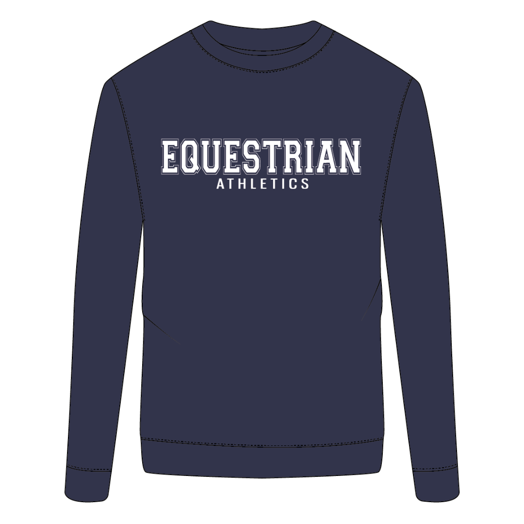 EQUESTRIAN ATHLETICS Sweatshirt | Classic Navy