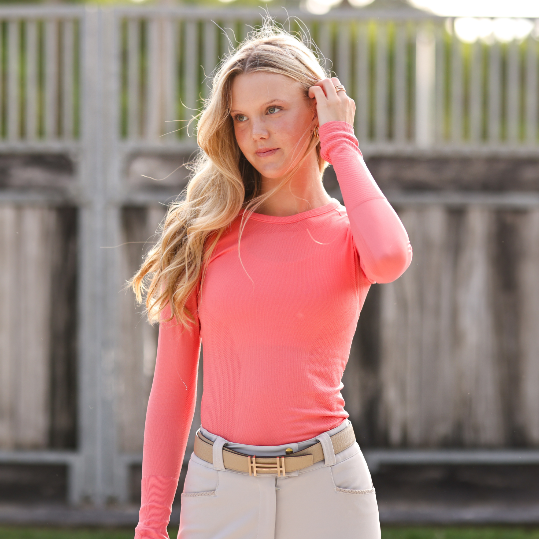 The 'KENNEDY' Seamless 2.0 Long Sleeve | Juicy