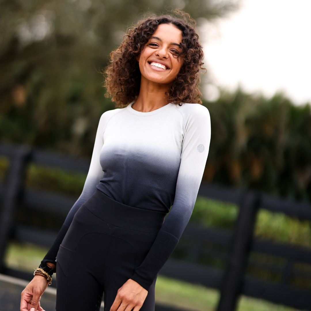 The 'KENNEDY' Seamless 2.0 Long Sleeve | Ombré