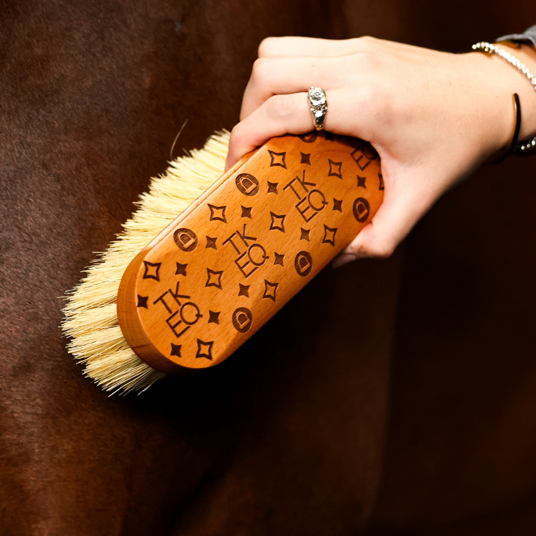 TKEQ x SPR Monogram Brush | Natural