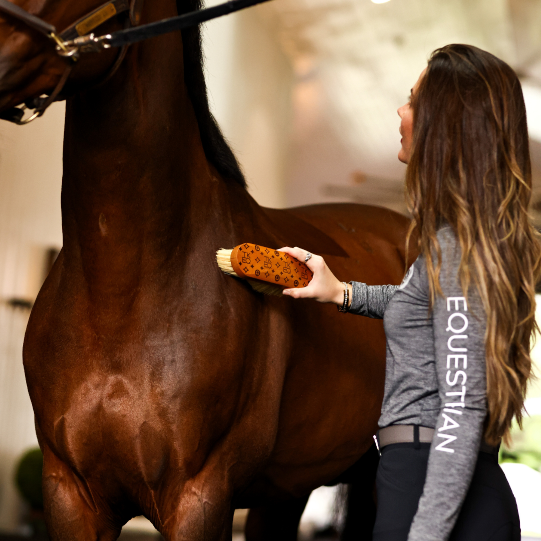 TKEQ x SPR Monogram Brush | Natural