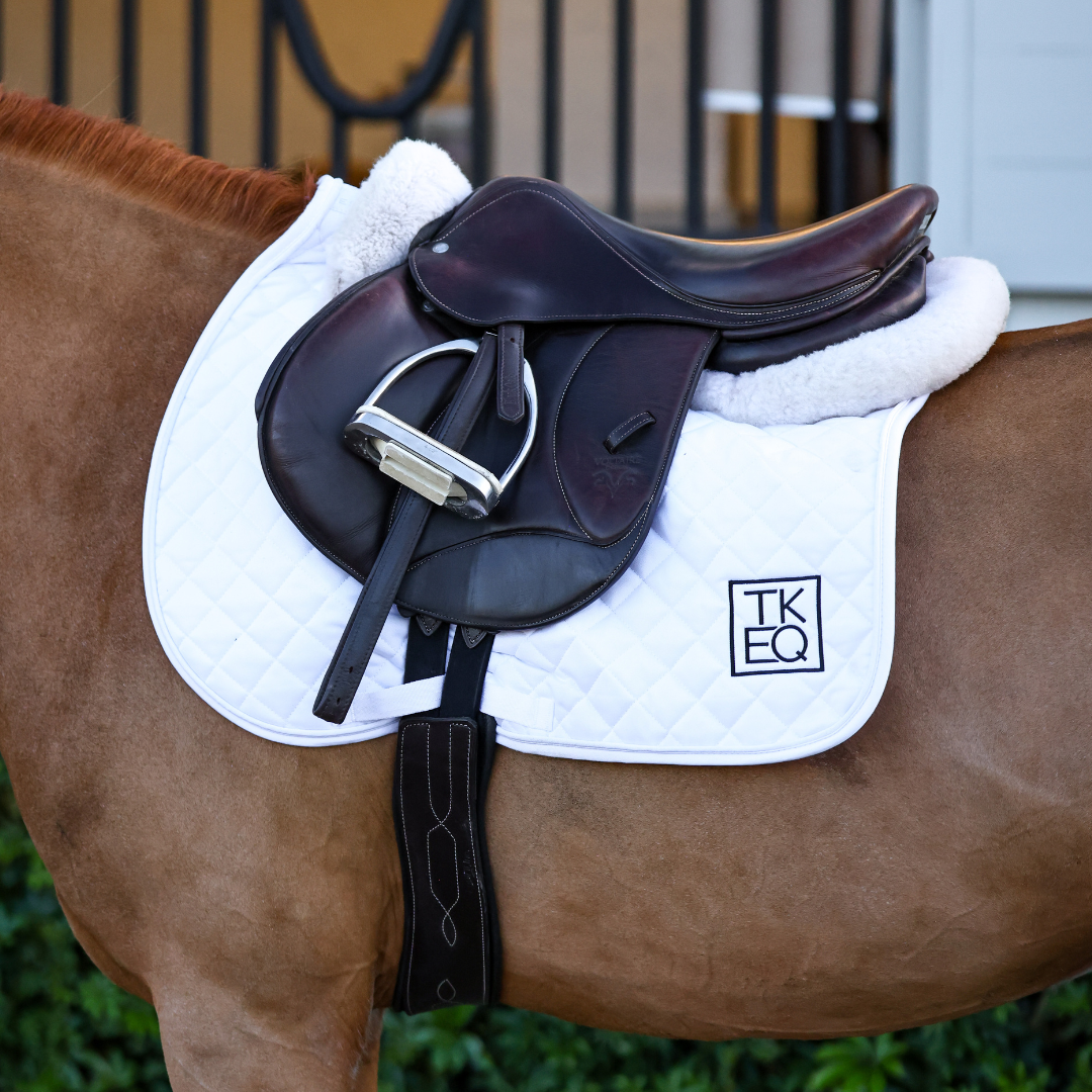 TKEQ x SPR Pony Pad | Classic White