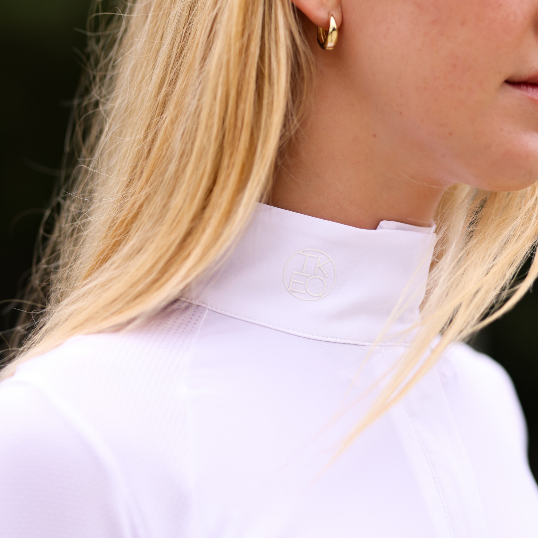 The 'SLOAN' Competition Top | Classic White