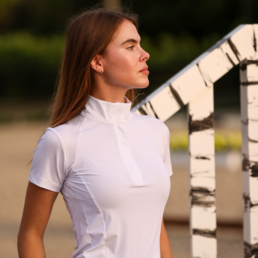 The 'SLOAN' Competition Short Sleeve | Classic White