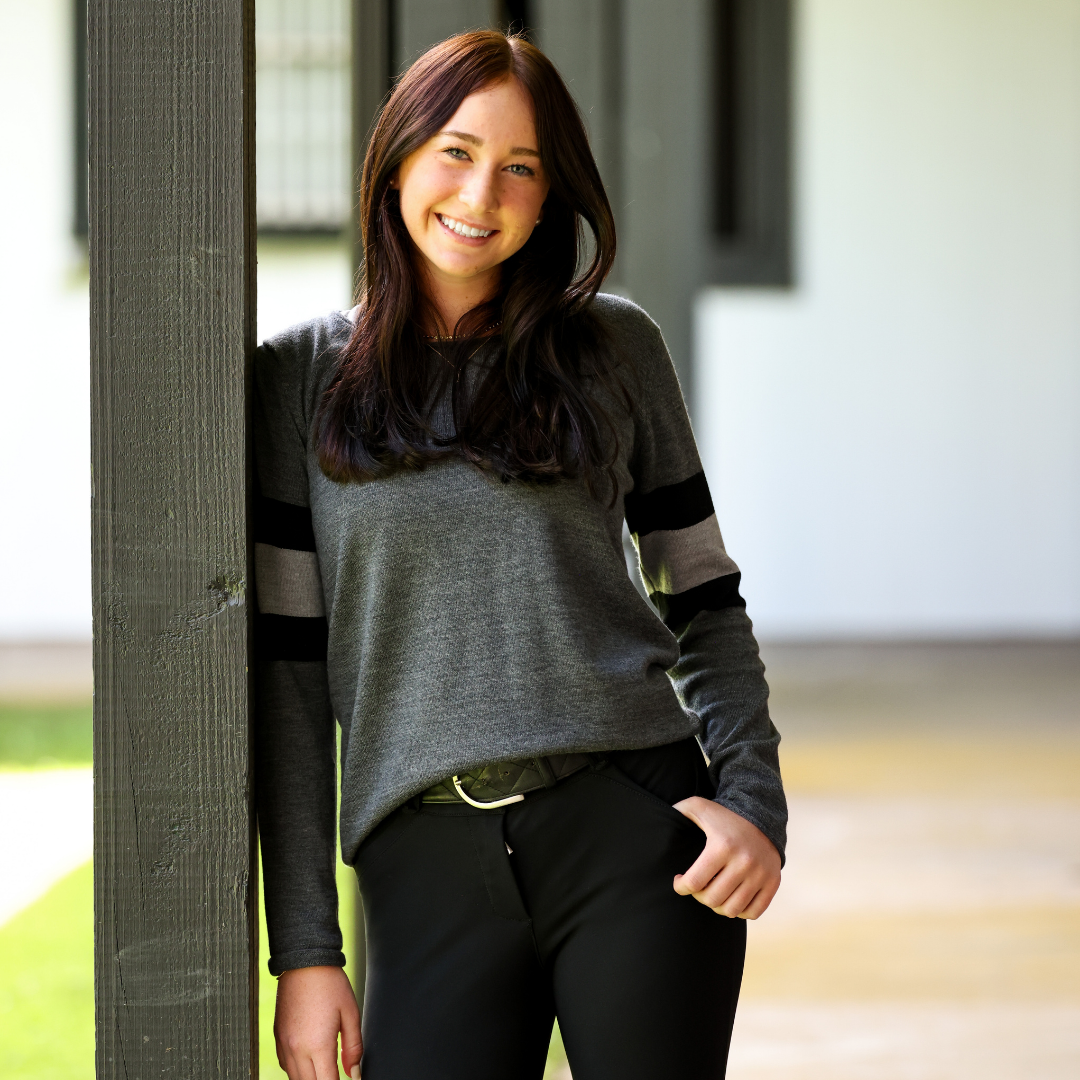 Double Clear Sweater | Nickel