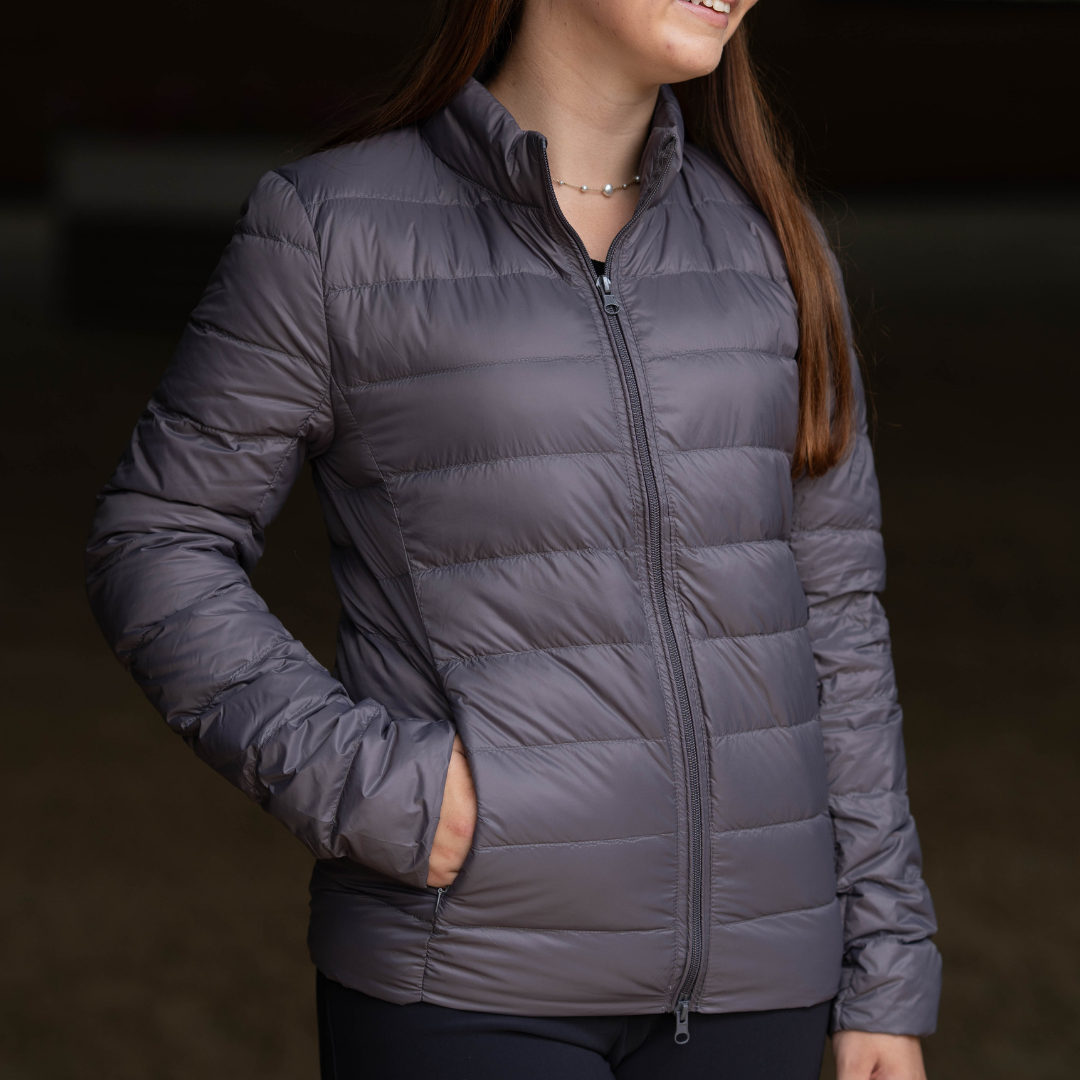 The 'EZ' Packable Down Jacket | Nickel