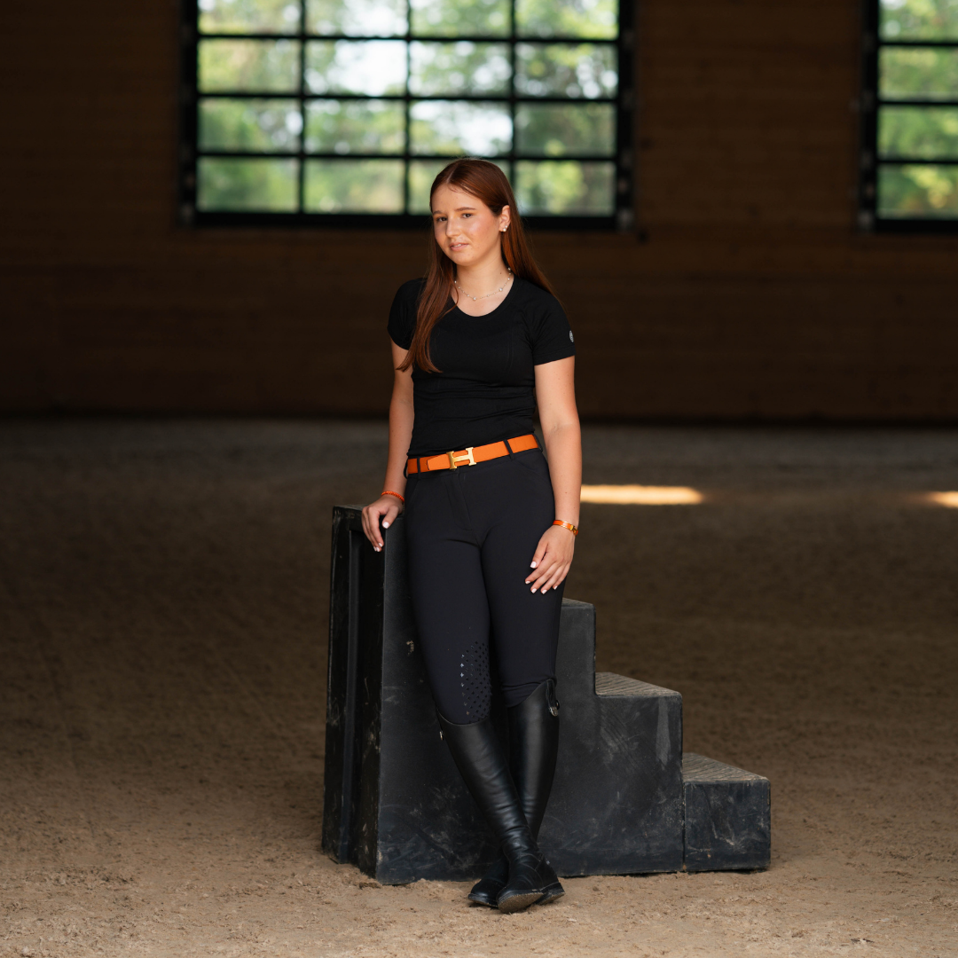 The 'KENNEDY' Seamless Short Sleeve | Classic Black