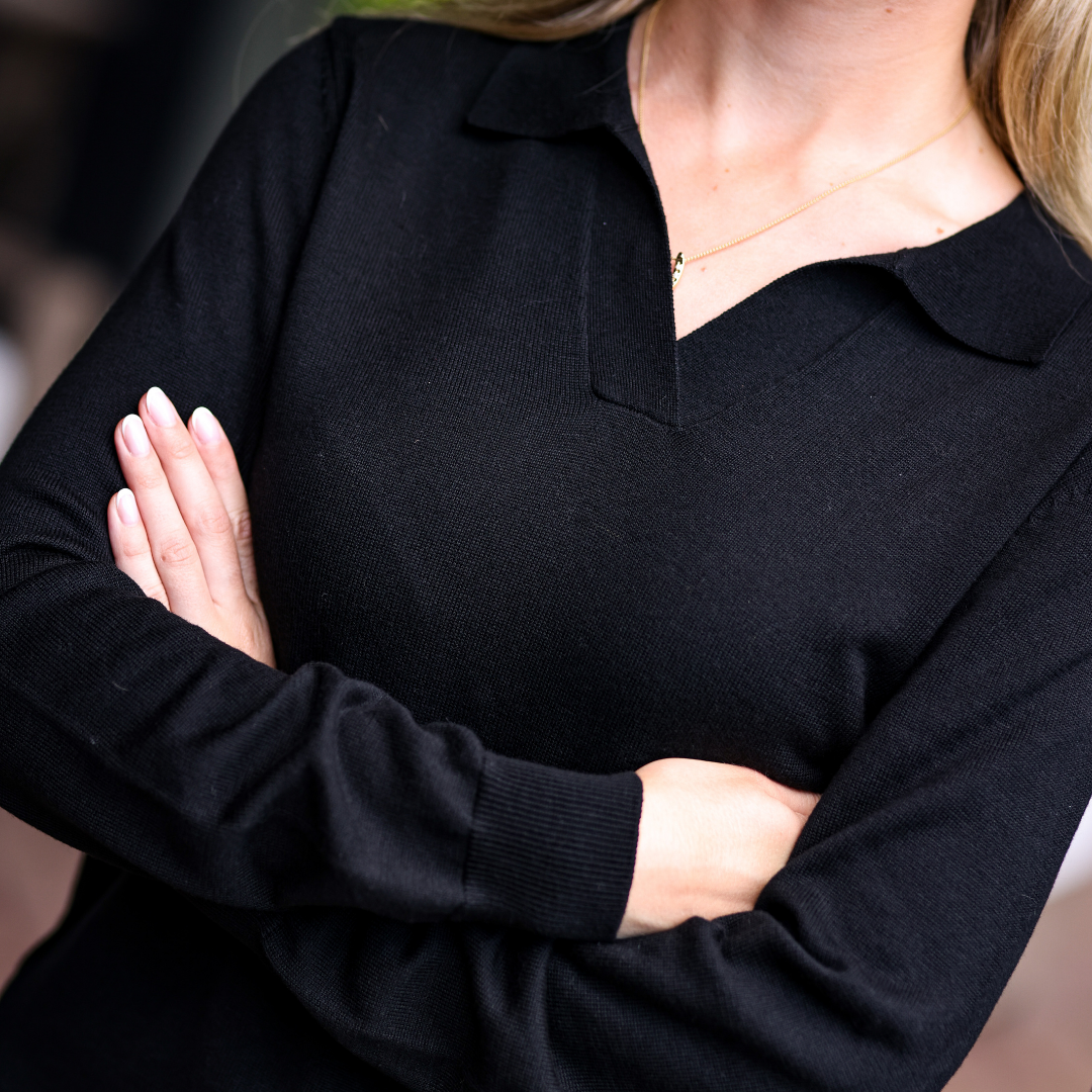 POLO Sweater | Classic Black