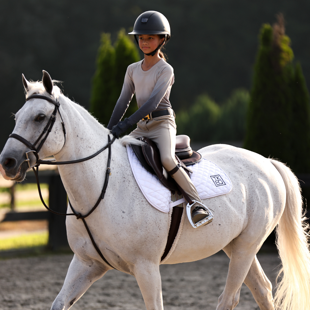 TKEQ x SPR Pony Pad | Classic White