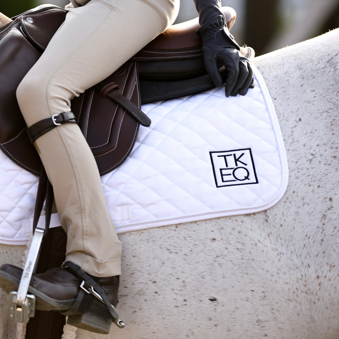 TKEQ x SPR Pony Pad | Classic White