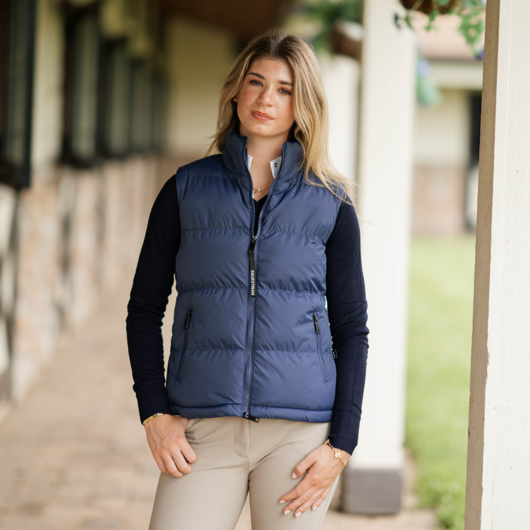 The TKEQ Puffy Vest | Oxford