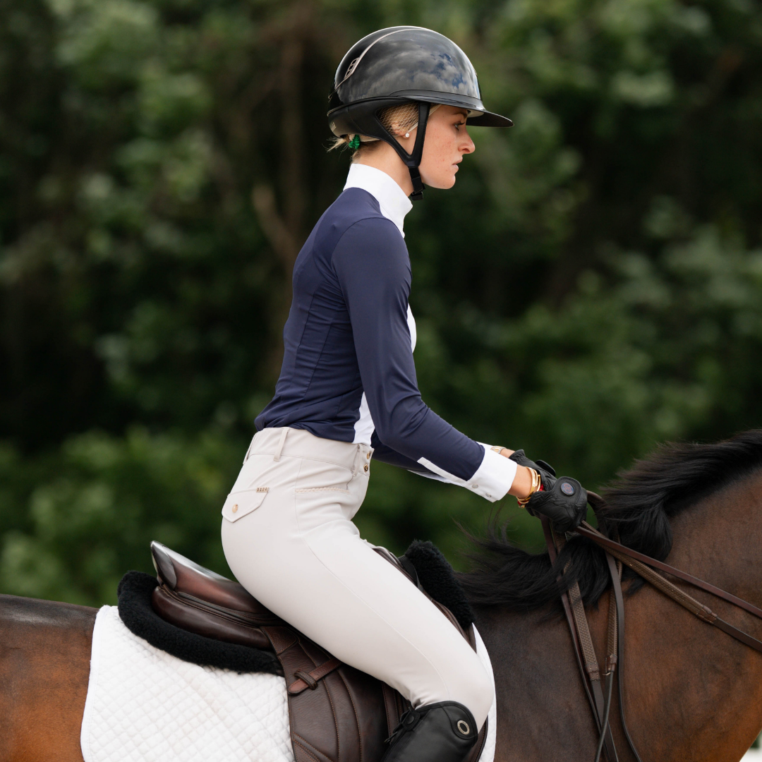 The 'SKYLAR' Competition Top | Classic Navy