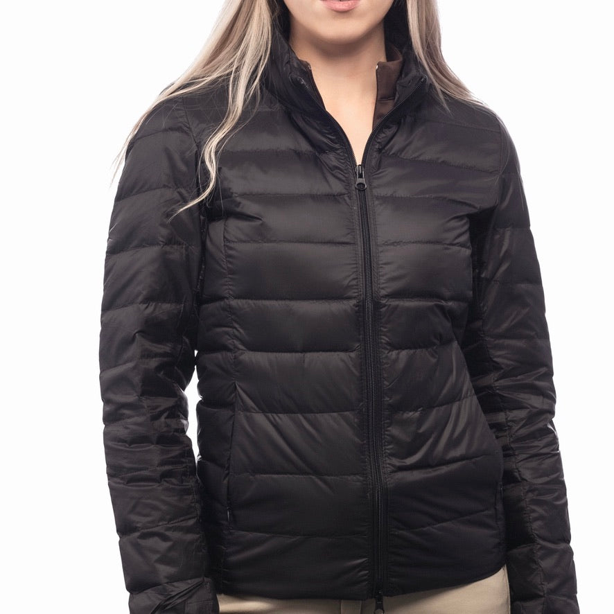 The 'EZ' Packable Down Jacket | Matte Black