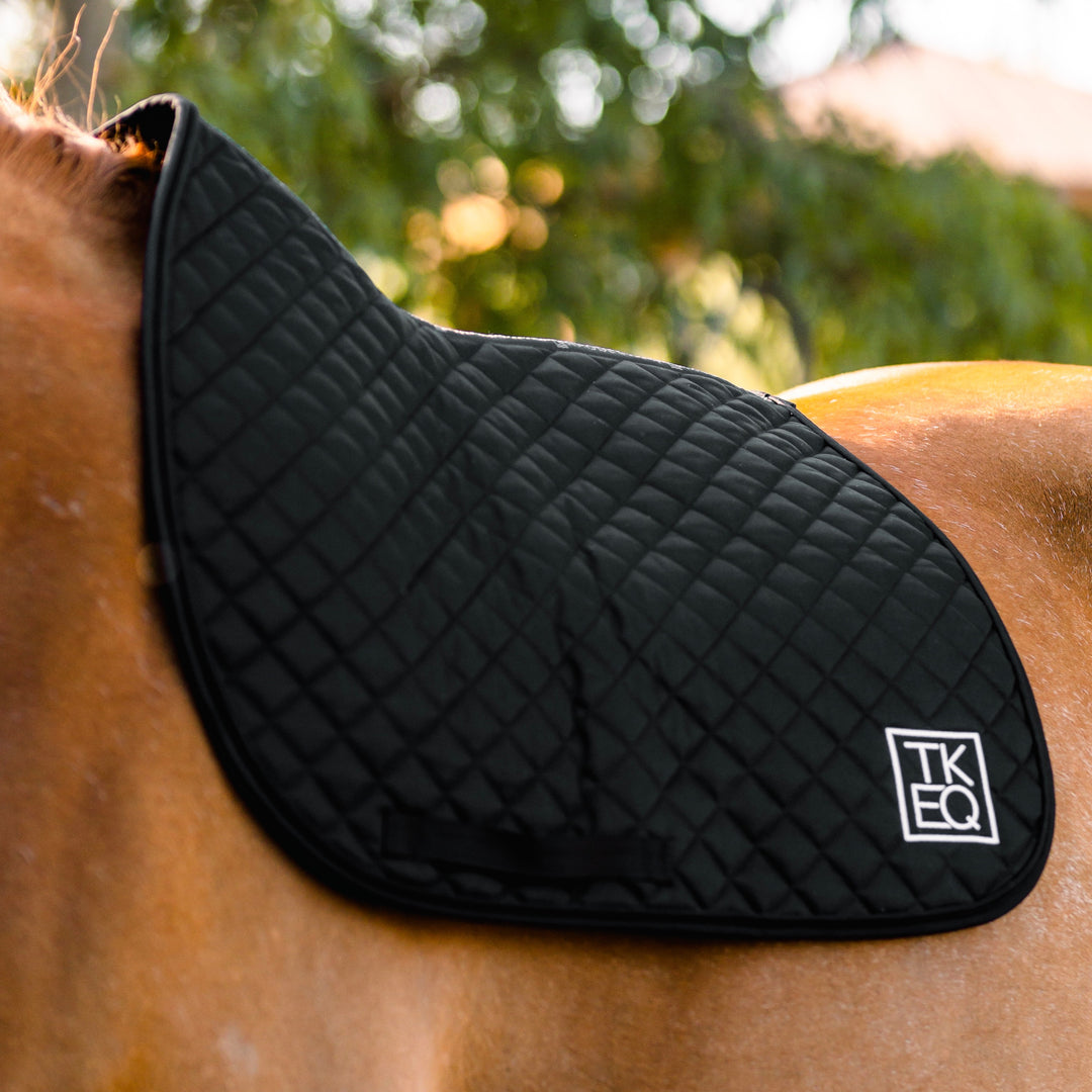 TKEQ x SPR Saddle Pad | Classic Black